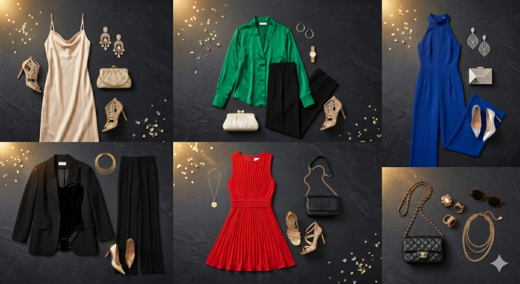 5 Party Looks You Can Put Together in 15 Minutes