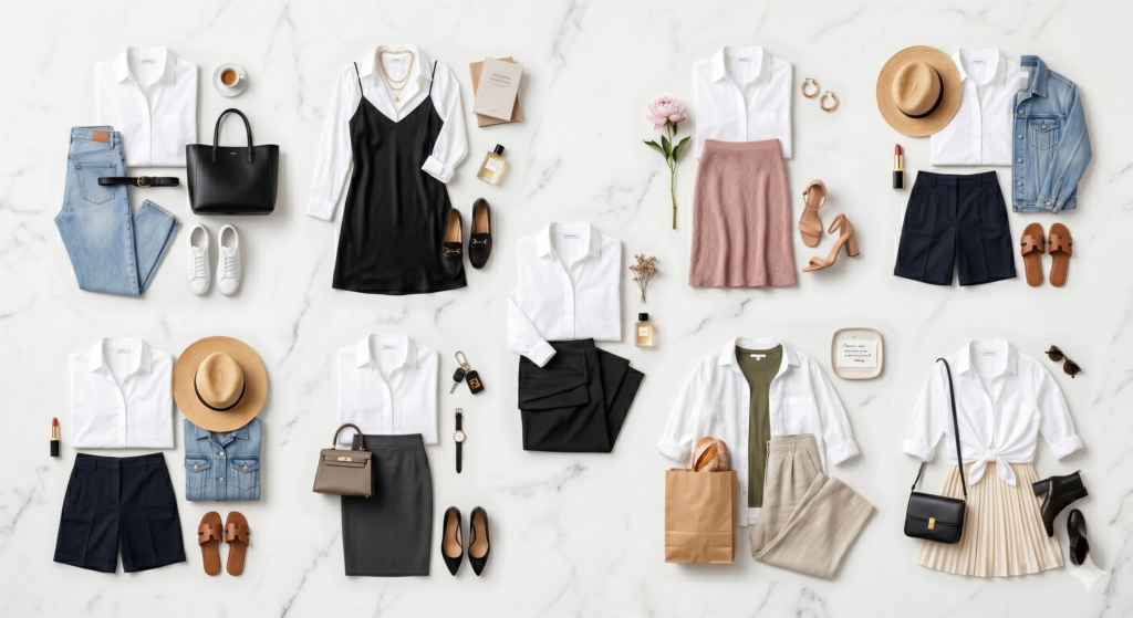 How to Style a White Shirt 7 Different Ways